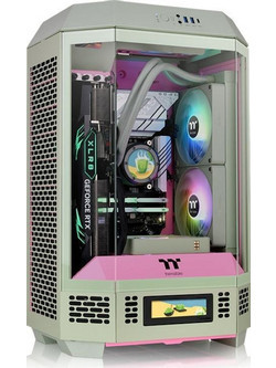 Thermaltake The Tower 300 Matcha Plum Micro Tower Κουτί Υπολογιστή με Πλαϊνό Παράθυρο