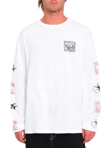 Volcom Ανδρικό Φούτερ Λευκό A3632407-WHT