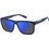 Polaroid Eyewear PLD2164/S FLLSX Ανδρικά Γυαλιά Ηλίου Τετράγωνα Κοκάλινα Μαύρα με Μπλε Καθρέπτη Φακό