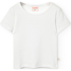 Boboli Παιδικό T-Shirt Κοντομάνικο Λευκό 491037-1100