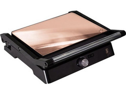 Berlinger Haus Metallic Line BH-9135 Τοστιέρα Γκριλιέρα για 2 Τοστ 2200W Ροζ Χρυσό