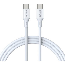 Bwoo USB-C to USB-C 60W 2m White 6933654814942