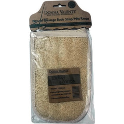 Donna Valente Γάντι Μπάνιου από Βαμβάκι & Λούφα για Καθαρισμό Απολέπιση & Μασάζ