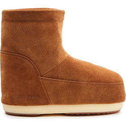 Moon Boot Γυναικεία Μποτάκια Χιονιού Suede Ταμπά με Γούνα 80D1409400-M008