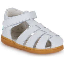 Kickers Παιδικά Παπουτσοπέδιλα για Αγόρι Ανατομικά Λευκά 1217856-10-3