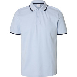 Selected Ανδρική Μπλούζα Polo Κοντομάνικη Γαλάζια 16095852