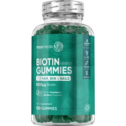 MaxMedix Biotin 120 Ζελεδάκια
