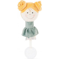 Amek Toys Hanna Υφασμάτινη Κουδουνίστρα Πίεσης για Νεογέννητα
