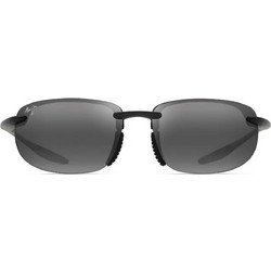 Maui Jim 677-02 Γυναικεία Γυαλιά Ηλίου Ορθογώνια Μεταλλικά Μαύρα με Μαύρο Φακό