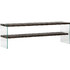 Hanah Home Έπιπλο Τηλεόρασης Ξύλινο Ανθρακί Μ140xΠ35xΥ45cm Aqua 552NOS2365