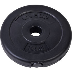 LiveUp Δίσκος Πλαστικοποιημένος 1.25kg Φ28mm