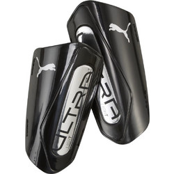 Puma Ultra Light Strap Επικαλαμίδες Ποδοσφαίρου Μαύρες 030992-03