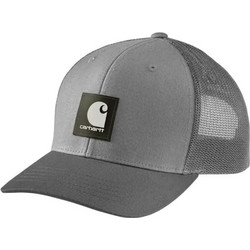 Carhartt Ανδρικό Καπέλο Jockey με Δίχτυ Snapback Υφασμάτινο Ανθρακί 105216-APH