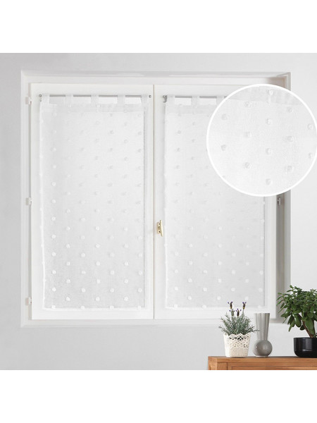 Spitishop Κουρτίνα Παραθύρου με Θηλιές 60x160 Pompinou 1627757