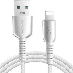 Joyroom S-A51 Braided USB-A to Lightning Cable 60W 1.2m Grey 6956116728847