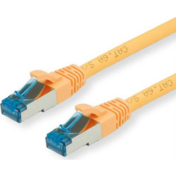 Value S/FTP Cat.6a Καλώδιο Δικτύου Ethernet 0.5m Yellow 21.99.1930-100