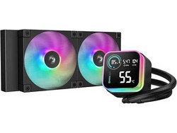 Deepcool LQ240 LCD Υδρόψυξη CPU 120mm ARGB για Socket 1700 / 1851 / AM4 / AM5