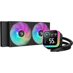 Deepcool LQ240 LCD Υδρόψυξη CPU 120mm ARGB για Socket 1700 / 1851 / AM4 / AM5