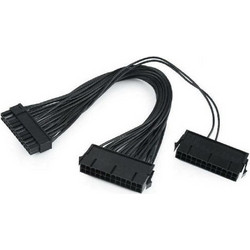 Gembird CC-PSU24-01 Καλώδιο Τροφοδοσίας 24-Pin ATX to 24-Pin ATX 0.3m Black