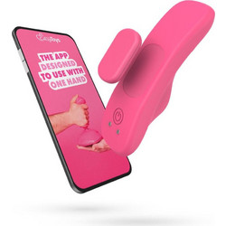 EasyToys Zara Vibrating Panty Κλειτοριδικός Δονητής για Ζευγάρια με App Control Ροζ
