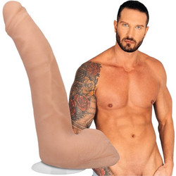 Doc Johnson Vac-U-Lock Quinton James 22.5cm Flesh