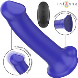 Intense Victoria Vibrator Dark Δονητής για Ζευγάρια με Τηλεχειριστήριο Μωβ