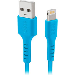 SBS USB-A to Lightning Cable 1m Blue TECABLEUSBIP589A