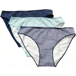 Cotonella Βαμβακερά Γυναικεία Slip 3Pack 3487-E201-OO100