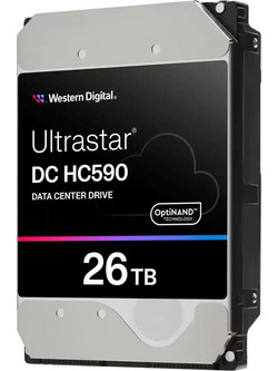 Western Digital DC HC590 24TB HDD Σκληρός Δίσκος 3.5" SAS 7200rpm με 512MB Cache 0F59373