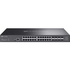 TP-Link SX3832 Managed L2 Switch με 24 Θύρες Ethernet 10000Mbps και 8 SFP θύρες