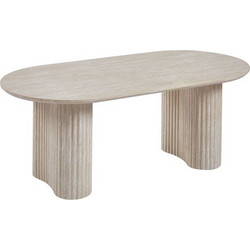 Woodwell Diaz Τραπεζάκι Σαλονιού Ξύλινο Μ120xΠ60xΥ45cm Ε7696,1