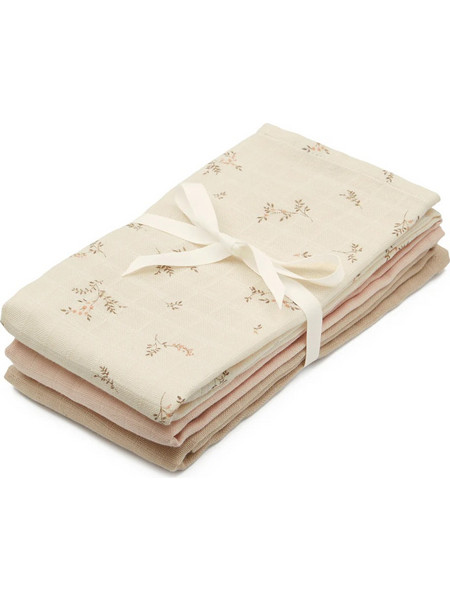 Cam Cam Copenhagen Mix Ashley Πάνες Αγκαλιάς από Μουσελίνα Μπεζ 70x70cm 3τμχ