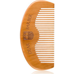 Dear Barber Χτένα Περιποίησης για Μούσι Ξύλινη