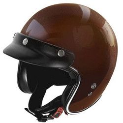 Garibaldi G02X Fiberglass Copper Brown Κράνος Μηχανής Jet 1050gr