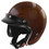 Garibaldi G02X Fiberglass Copper Brown Κράνος Μηχανής Jet 1050gr