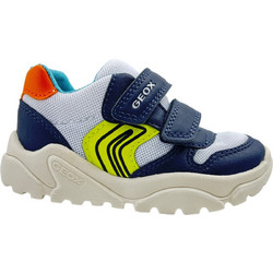 Geox Ciufciuf Παιδικά Sneakers Μπεζ Navy Μπλε Πορτοκαλί Τιρκουάζ B455RA01454C0899