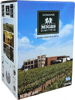 Κτήμα Δ. Μίγας Ασκός Κρασί Ερυθρό Ξηρό 5000ml