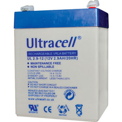 Ultracell UL2.9-12 Μπαταρία VRLA 12V 2.9Ah