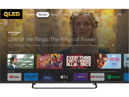 F&U FLG55141QL Smart Τηλεόραση 55" 4K UHD QLED HDR (2024)