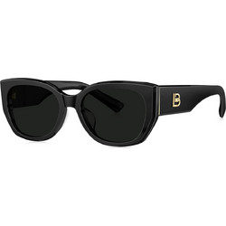 Bolon BL3195/S C10 Γυναικεία Γυαλιά Ηλίου Cat Eye Κοκάλινα Μαύρα με Μαύρο Φακό
