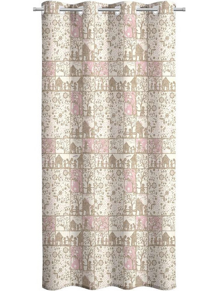 Saint Clair Κουρτίνα Παραθύρου με Τρουκς 160x250 Tina Beige