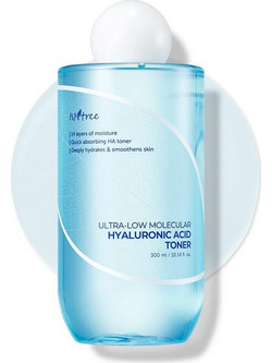 Isntree Ultra-Low Molecular Hyaluronic Ενυδατική Λοσιόν Καθαρισμού Προσώπου 300ml