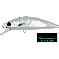 Soul Lures Swing Minnow Τεχνητό Δόλωμα Ψαράκι Φωσφοριζέ 5cm 6gr Ghost Glitter