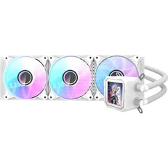 Darkflash DV360S White Υδρόψυξη CPU 120mm ARGB για Socket 115x / 1366 / 1700 / 2011 / 2011-3 / 2066 / AM2 / AM2+ / AM3 / AM3+ / AM4 / AM5 / FM1 / FM2 / FM2+