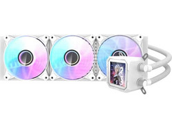Darkflash DV360S White Υδρόψυξη CPU 120mm ARGB για Socket 115x / 1366 / 1700 / 2011 / 2011-3 / 2066 / AM2 / AM2+ / AM3 / AM3+ / AM4 / AM5 / FM1 / FM2 / FM2+