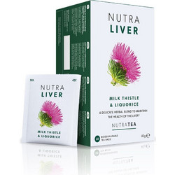 NutraTea Milk Thistle & Liquorice Υποστήριξη στο Συκώτι 20 Φακελάκια