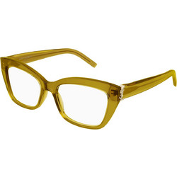 Saint Laurent SLM117 006 Γυναικείος Σκελετός Γυαλιών Οράσεως Κοκάλινος Κίτρινος