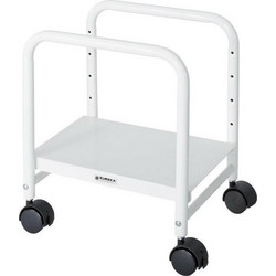 Eureka Ergonomic ERK-CS-01W Επιδαπέδια Βάση Υπολογιστή με Ροδάκια