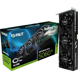 Palit GeForce RTX 5060 Ti 16GB GDDR7 Infinity 3 OC Κάρτα Γραφικών