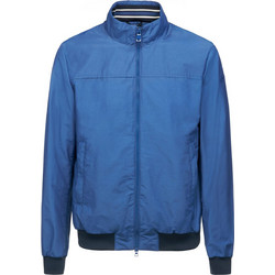 Geox Ανδρικό Μπουφάν Χειμωνιάτικο Bomber Μπλε M5520DT3218F4628